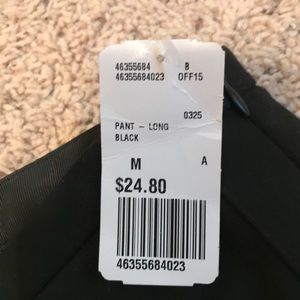 Ankle Crop Black Business Casual Pants